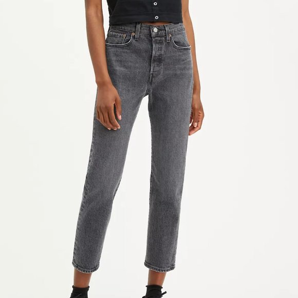 Levi's Denim - Levi's Wedgie Fit Straight Jeans in Grey Size 31